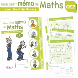 Mon petit mémo de Maths CE2 avec Bout de Gomme