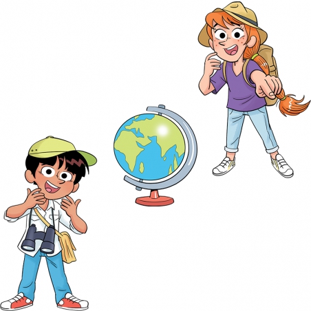 Le tour du monde de Sasha et Max • Rallye maths CM1 Le tour du monde de Sasha et Max • Rallye maths CM1