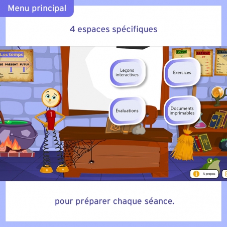 Les Leçons Interactives de Conjugaison • CM2