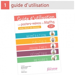 Les posters-mémos de Maths CE1 avec Bout de Gomme