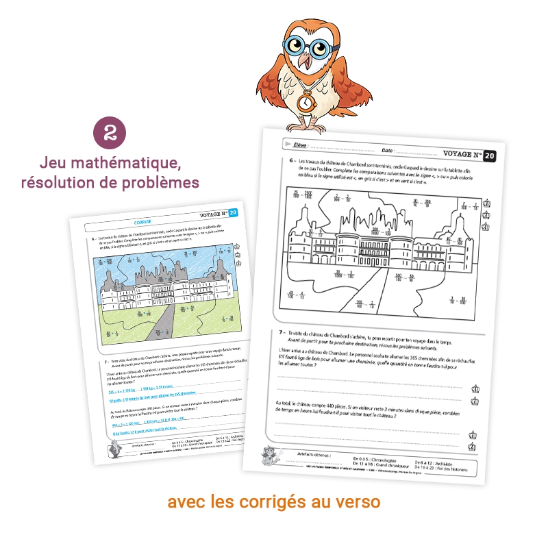 Les voyages temporels d'Inès et Gaspard Les voyages temporels d'Inès et Gaspard