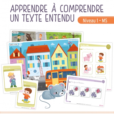 Apprendre à comprendre un texte entendu • Niveau 1 Apprendre à comprendre un texte entendu • Niveau 1