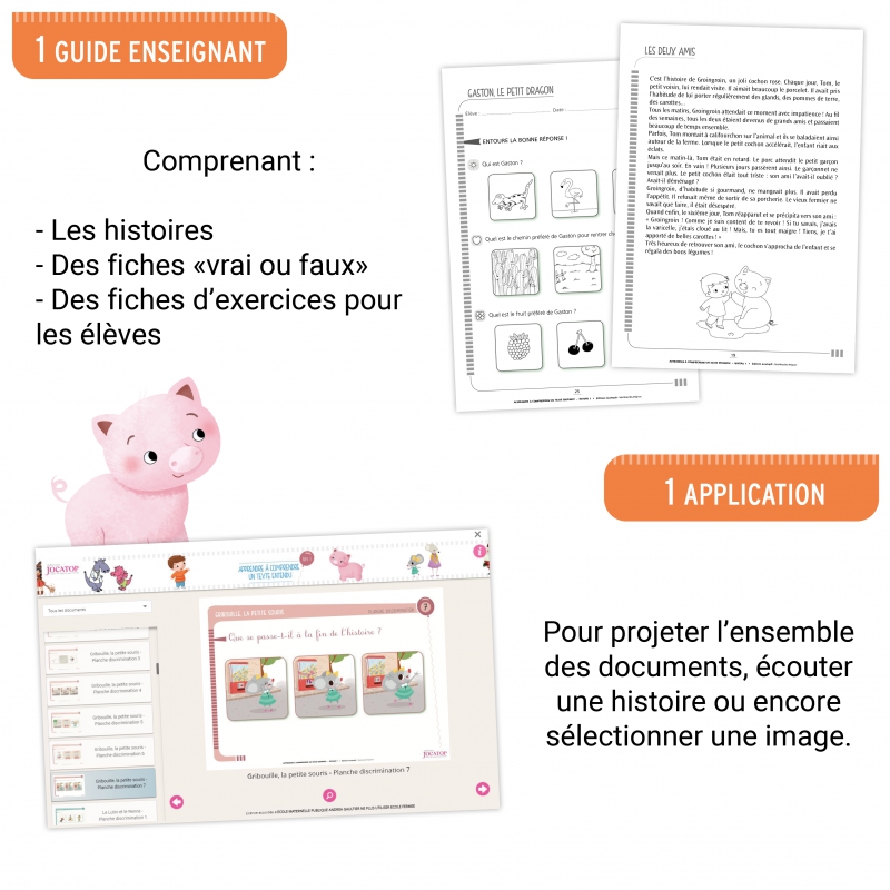 Apprendre à comprendre un texte entendu • Niveau 1 Apprendre à comprendre un texte entendu • Niveau 1