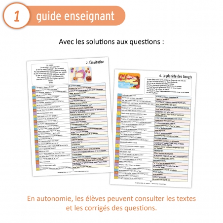 Au cœur du texte • CE • Niveau 1 Au cœur du texte • CE • Niveau 1