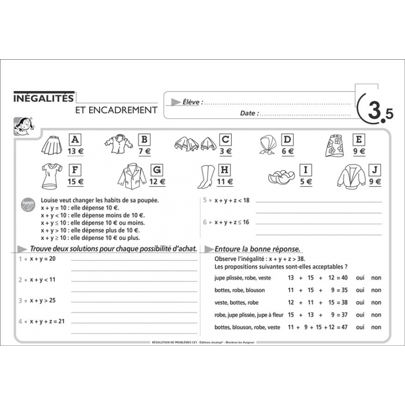 Exemple de fiche Exemple de fiche