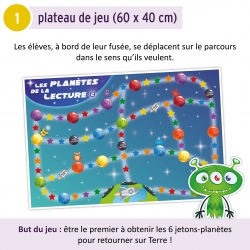 Les Planètes de la lecture • Volume 2 •  Jeu éducatif CM