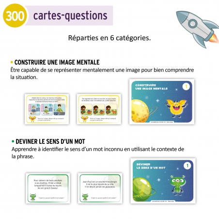 Les Planètes de la lecture • Volume 2 • Jeu éducatif CM Les Planètes de la lecture • Volume 2 • Jeu éducatif CM
