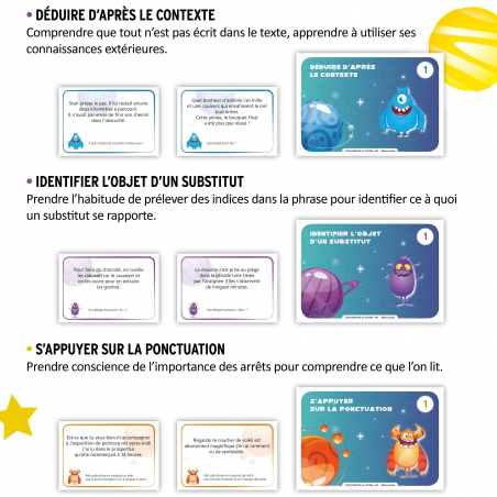 Les Planètes de la lecture • Volume 2 • Jeu éducatif CM Les Planètes de la lecture • Volume 2 • Jeu éducatif CM