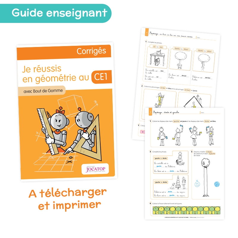 Je réussis en géométrie au CE1 Je réussis en géométrie au CE1