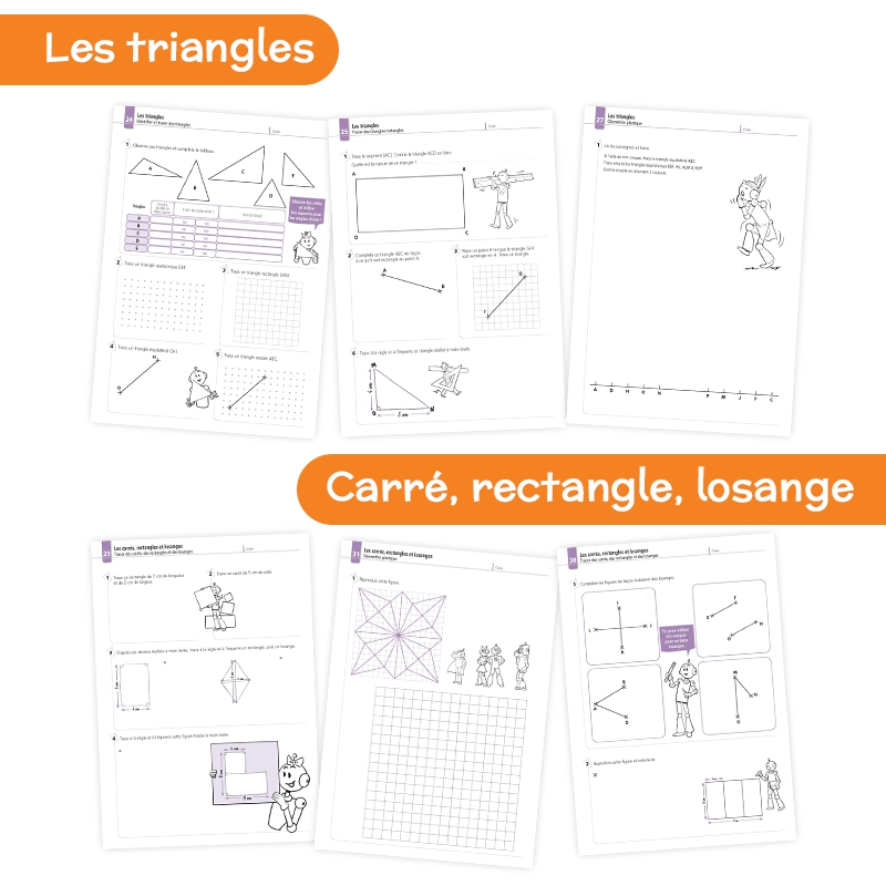Je réussis en géométrie au CM1 Je réussis en géométrie au CM1