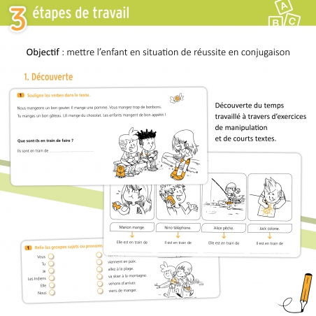 Je réussis en conjugaison au CE1 Je réussis en conjugaison au CE1