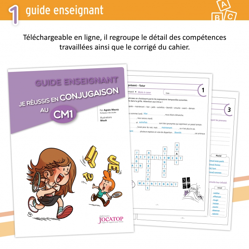Je réussis en conjugaison au CM1 Je réussis en conjugaison au CM1