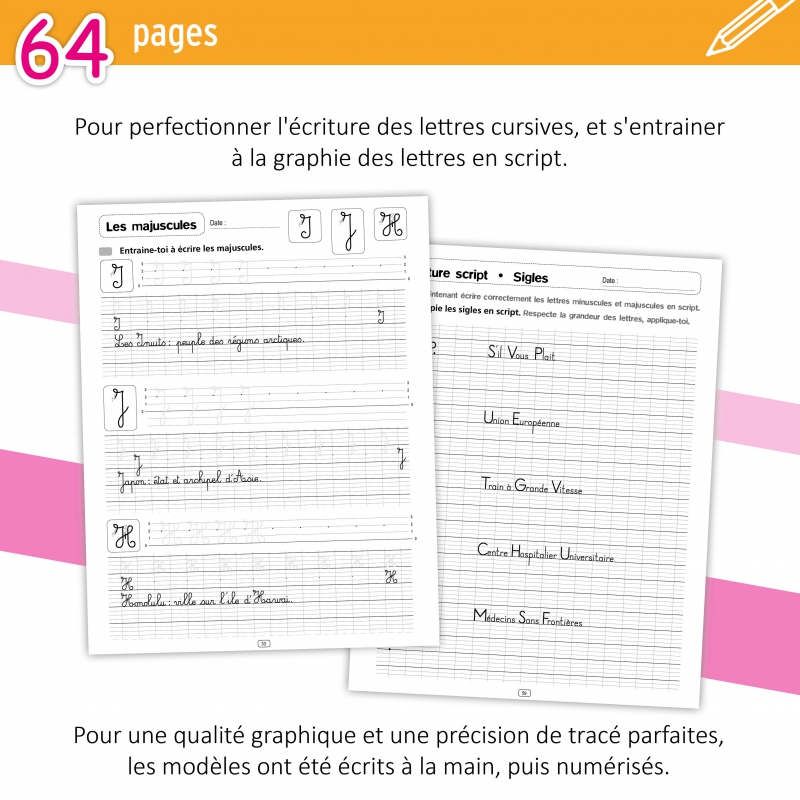Cahier d’écriture • Perfectionnement Cahier d’écriture • Perfectionnement