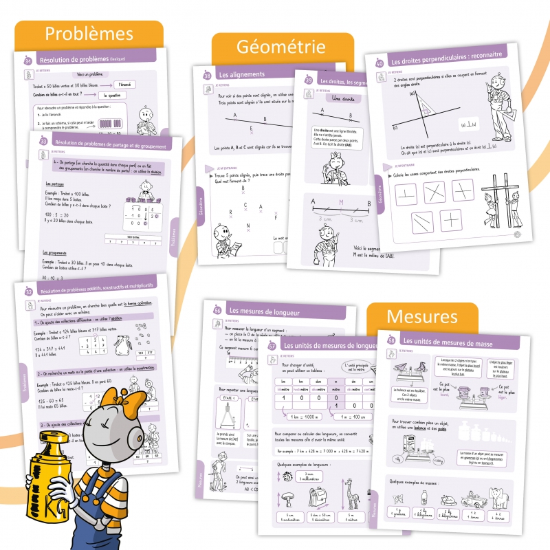 Mon petit mémo de Maths CM1 avec Bout de Gomme