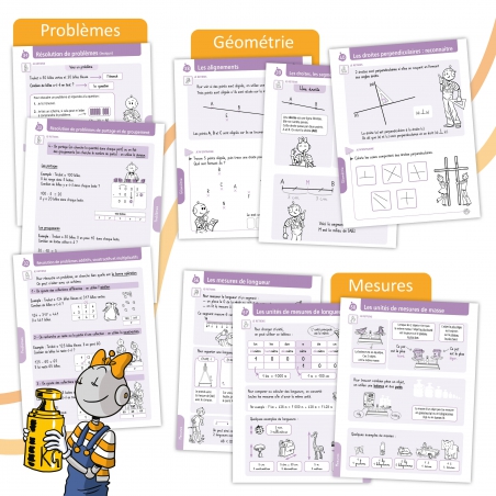 Mon petit mémo de Maths CM1 avec Bout de Gomme