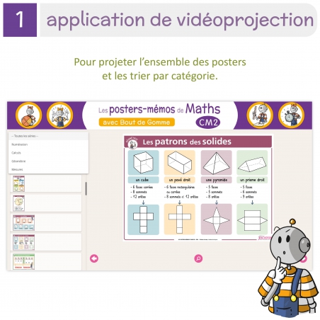 Les posters-mémos de Maths CM2 avec Bout de Gomme