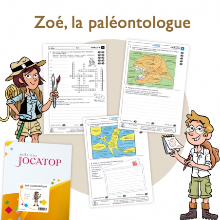 Zoé, la paléontologue Zoé, la paléontologue