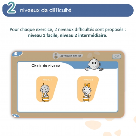 Mon application de mathématiques CP avec Bout de Gomme