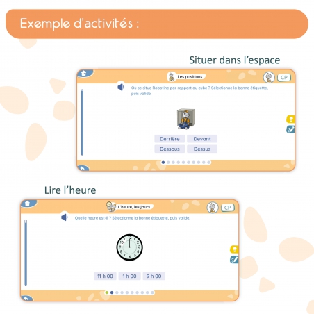 Mon application de mathématiques CP avec Bout de Gomme