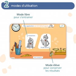 Mon application de mathématiques CP avec Bout de Gomme