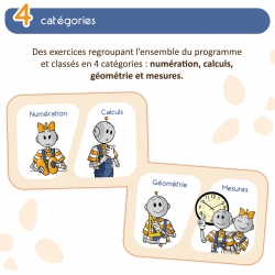 Mon application de mathématiques CE1 avec Bout de Gomme