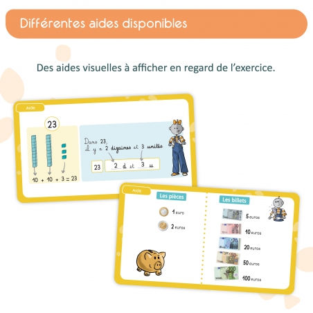 Mon application de mathématiques CE1 avec Bout de Gomme