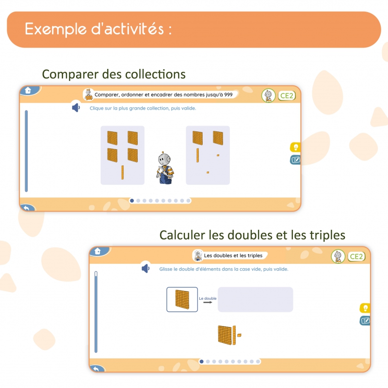 Mon application de mathématiques CE2 avec Bout de Gomme
