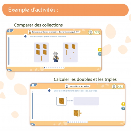 Mon application de mathématiques CE2 avec Bout de Gomme