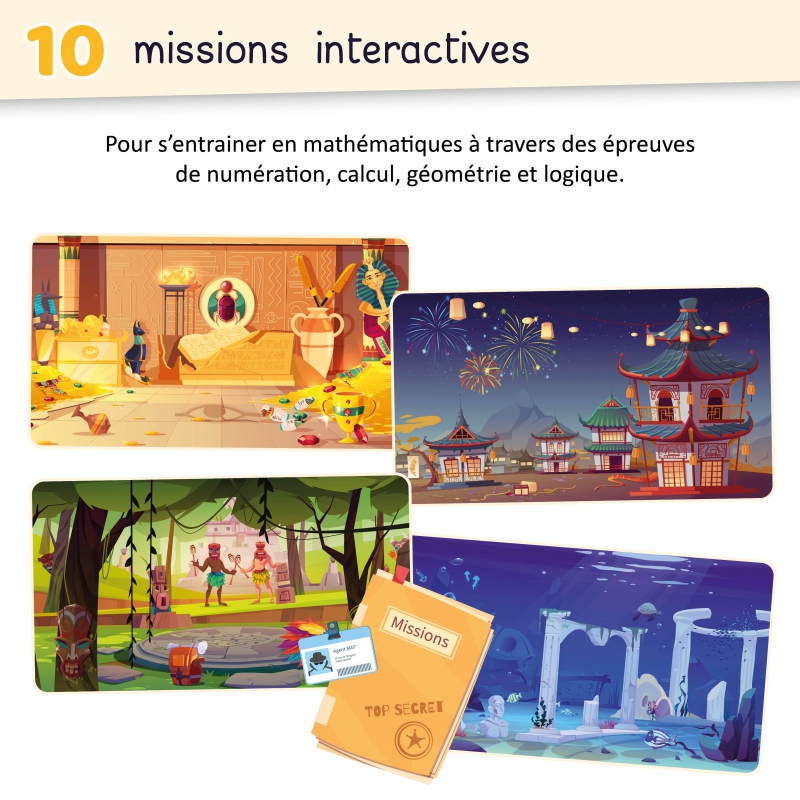 Mission Maths, un escape game numérique pour le CE2