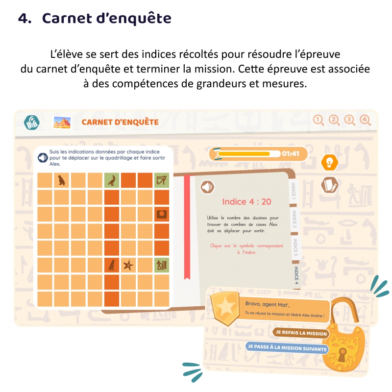 Mission Maths, un escape game numérique pour le CE2