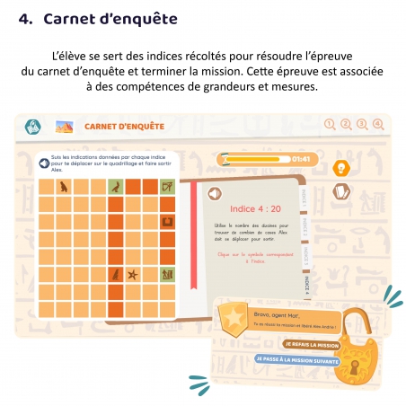 Mission Maths, un escape game numérique pour le CE2