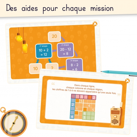 Mission Maths, un escape game numérique pour le CE2