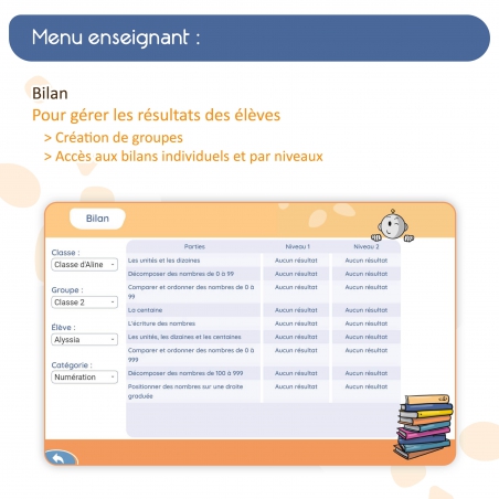 Mon application de mathématiques CE1 avec Bout de Gomme