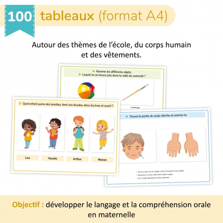 Ensemble pédagogique : Mes défis de langage en maternelle