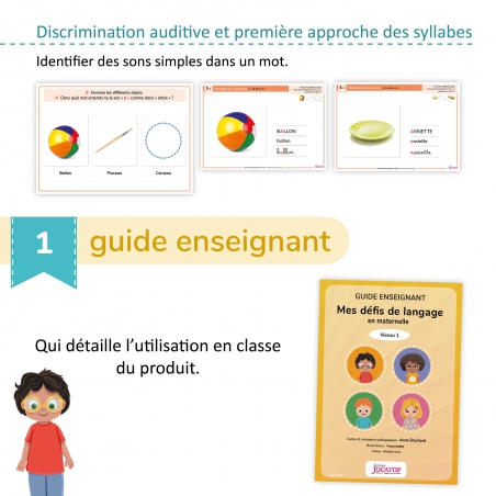 Ensemble pédagogique : Mes défis de langage en maternelle