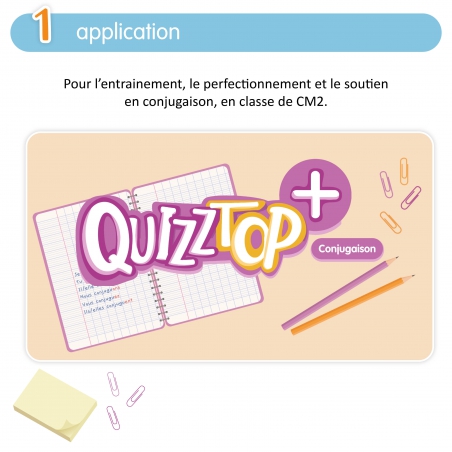 Quizztop+ • Conjugaison CM2