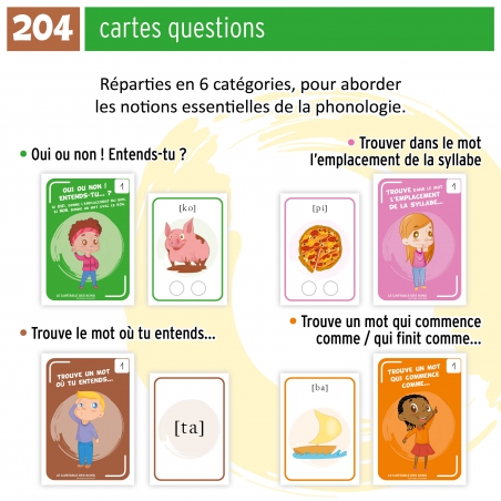 Le cartable des sons Le cartable des sons