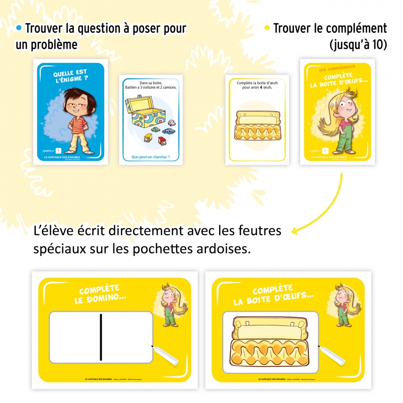 Le cartable des énigmes Le cartable des énigmes