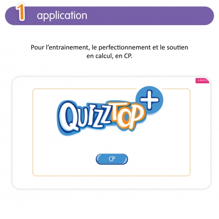 Quizztop+ • Calcul • CP Quizztop+ • Calcul • CP