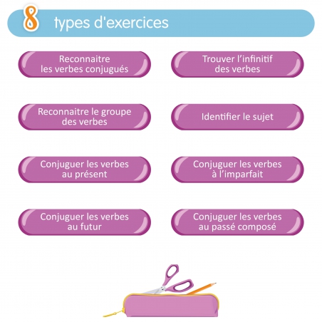 Quizztop+ • Conjugaison CM1