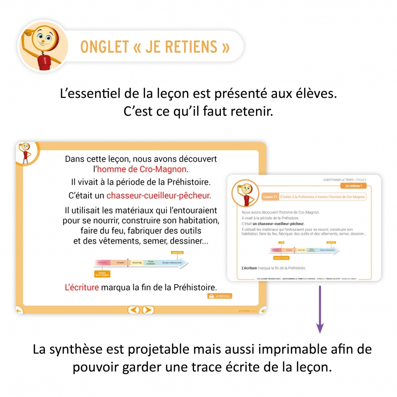Questionner le temps • Cycle 2 • Les Leçons Interactives Questionner le temps • Cycle 2 • Les Leçons Interactives