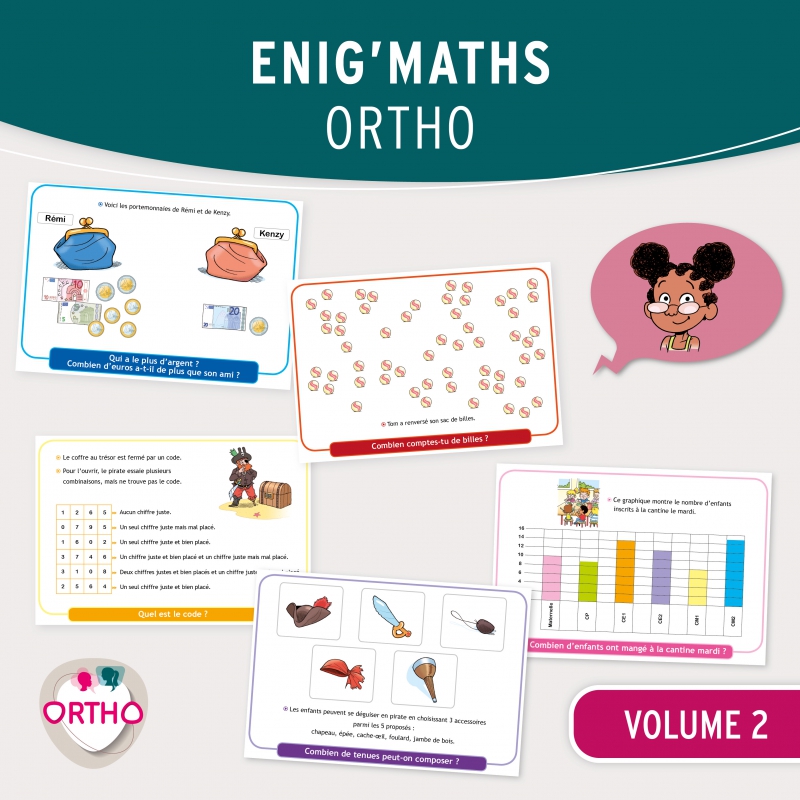 Énig'Maths - Orthophoniste • Niveau 2 Énig'Maths - Orthophoniste • Niveau 2