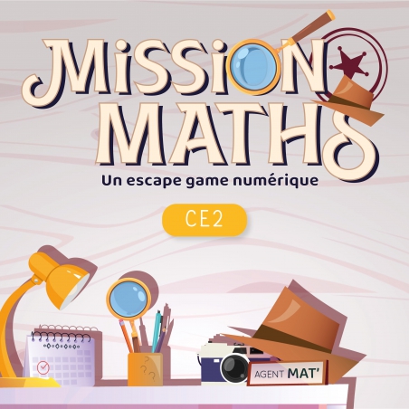Mission Maths, un escape game numérique pour le CE2