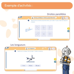 Mon application de mathématiques CM1 avec Bout de Gomme
