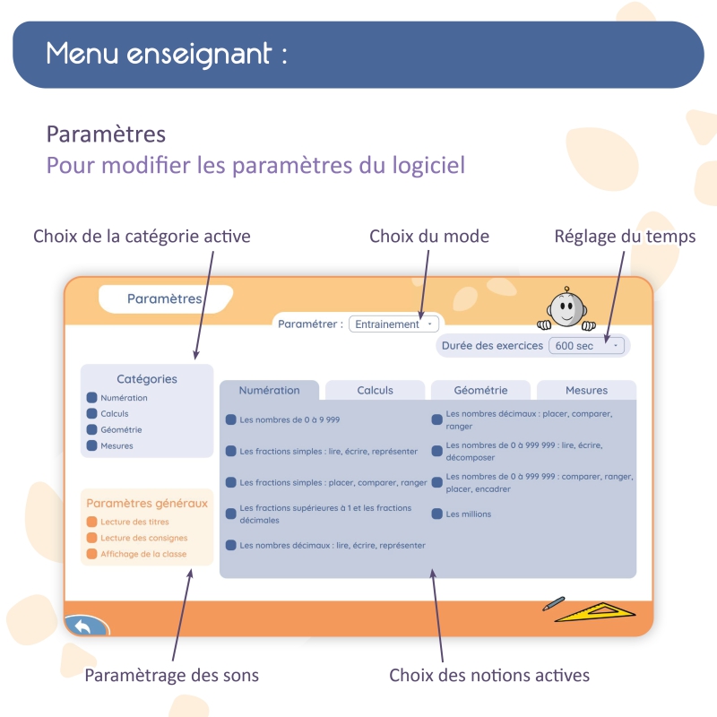 Mon application de mathématiques CM1 avec Bout de Gomme