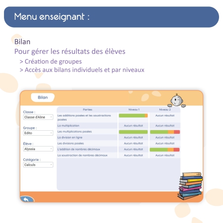 Mon application de mathématiques CM1 avec Bout de Gomme