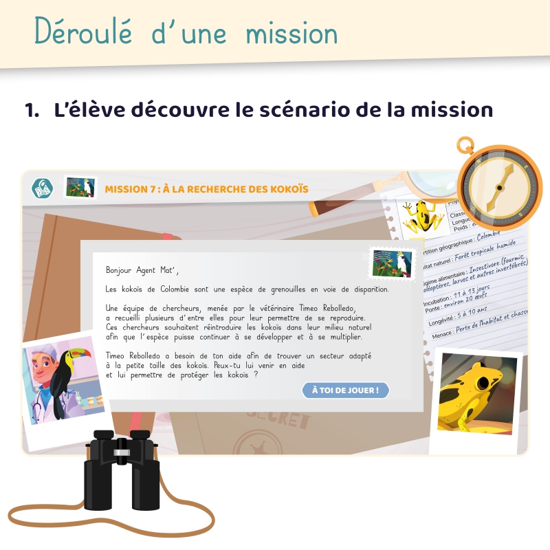 Mission Maths, un escape game numérique - Cycle 3