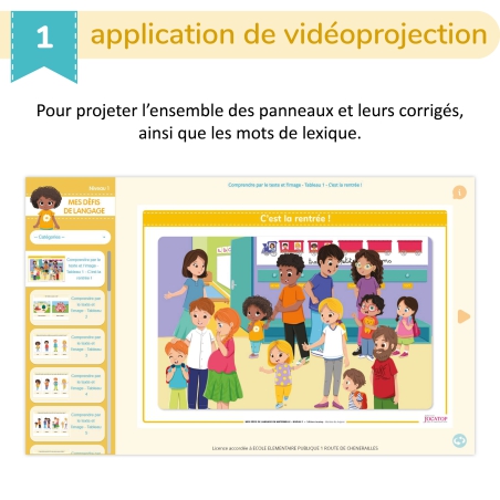 Ensemble pédagogique : Mes défis de langage en maternelle