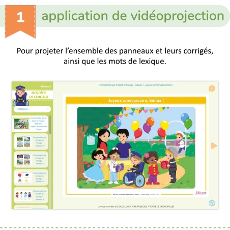 Mes défis de langage en maternelle - Niveau 3