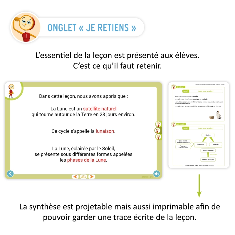 Les Leçons Interactives de Sciences • 1 Les Leçons Interactives de Sciences • 1